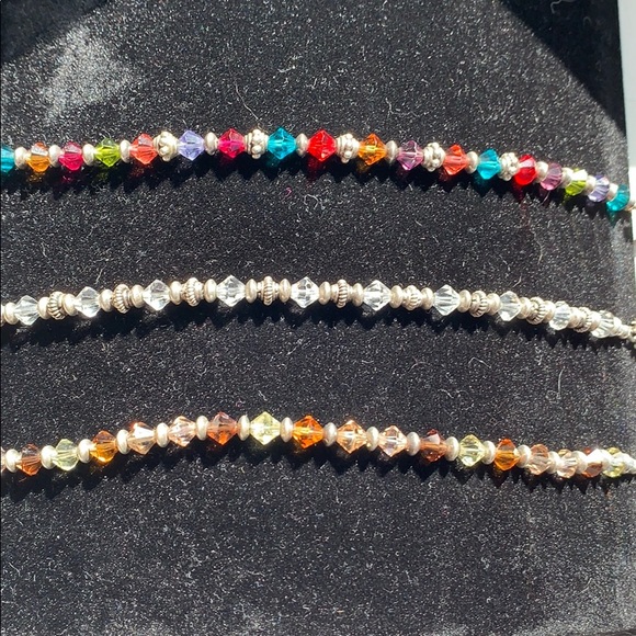 Jewelry - SWAROVSKI Crystal 3 Bracelets